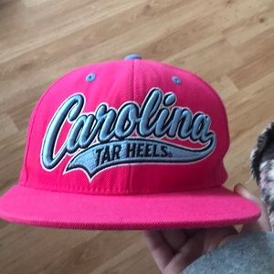 Pink North Carolina Tar Heels hat
